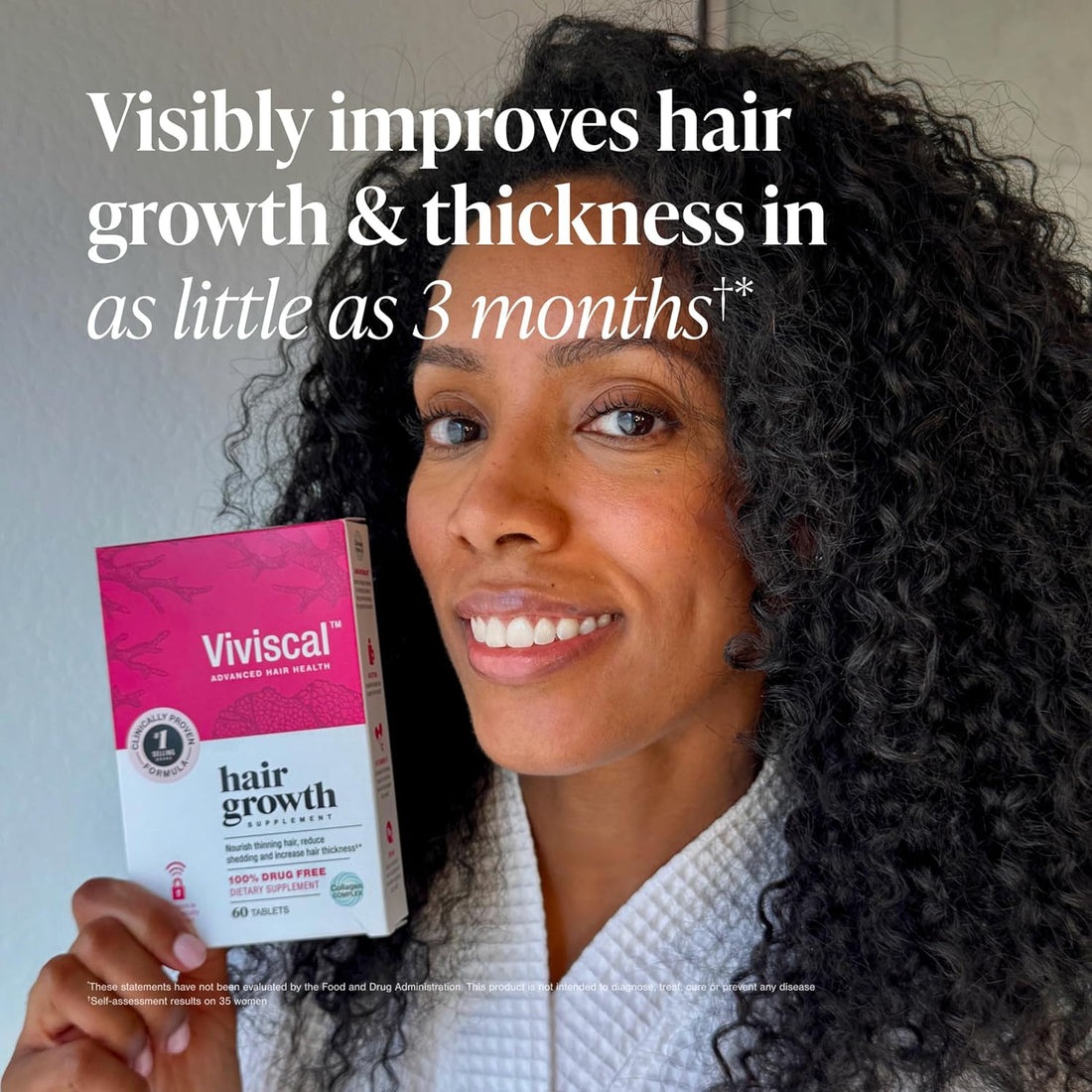 Viviscal Hair Growth Supplements for Women 60 Tablets (Pack of 1) 30 Day Supply