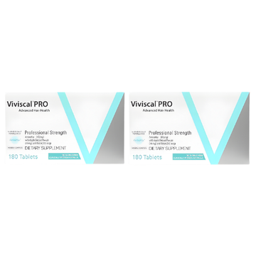 Viviscal Pro Advanced Hair Health Dietary Supplement – 180 Tablets (Pack of 2)