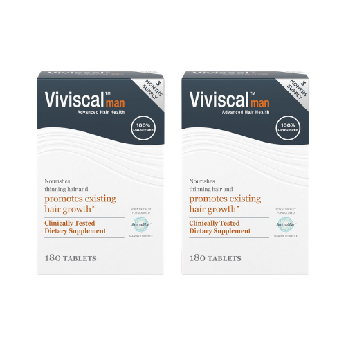 Viviscal Men’s Hair Growth Supplements 180 Tablets (Pack of 2) 180 Day Supply