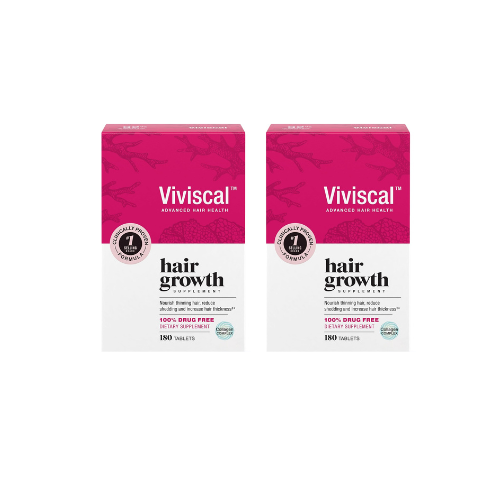 Viviscal Hair Growth Supplements for Women (2 Pack) – 360 Tablets, 180-Day Supply